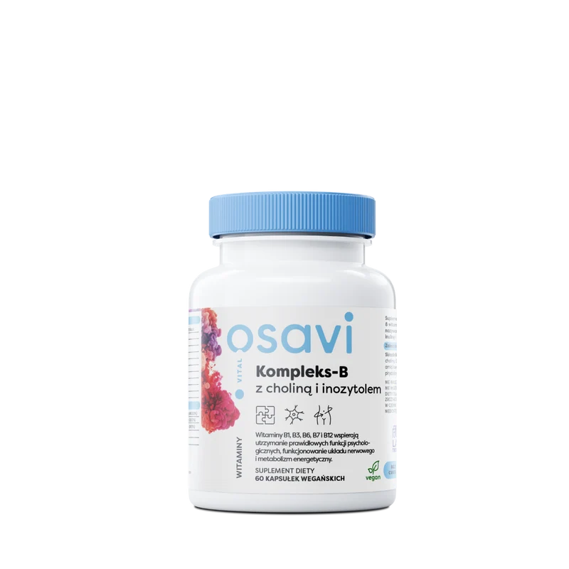 Osavi Complex-B mit Cholin und Inositol 60 Kapseln