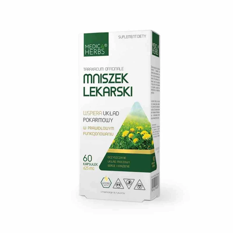 MEDICA HERBS Löwenzahn 625mg, 60 Kapseln.