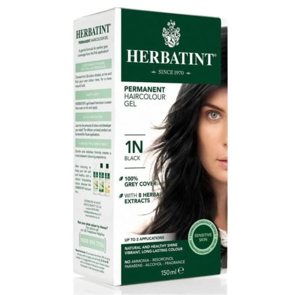 Herbatint Gel-Farbe 1N Schwarz 150 ml
