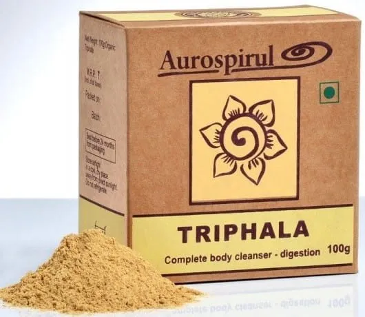 Aurospirul Triphala 100 G Pulver Entgiftet