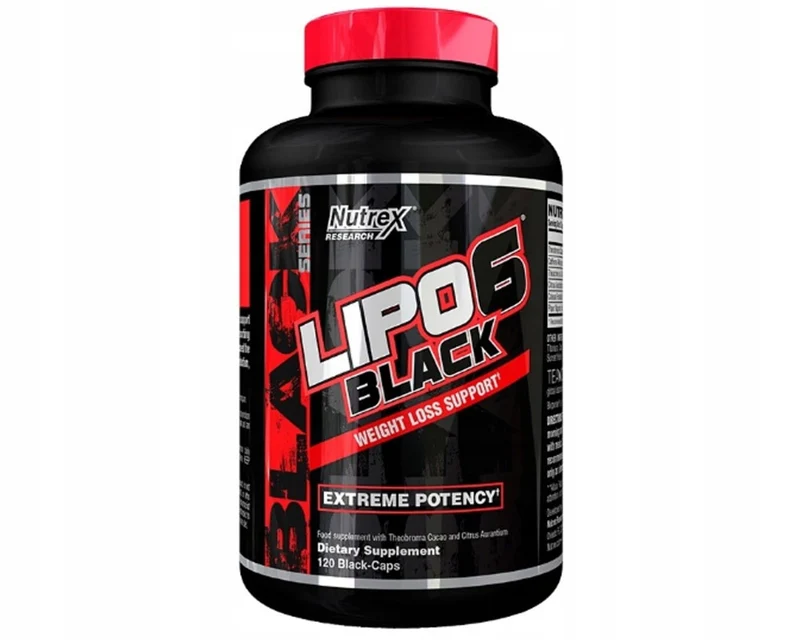 Nutrex Lipo-6 Schwarz 120 Kapseln