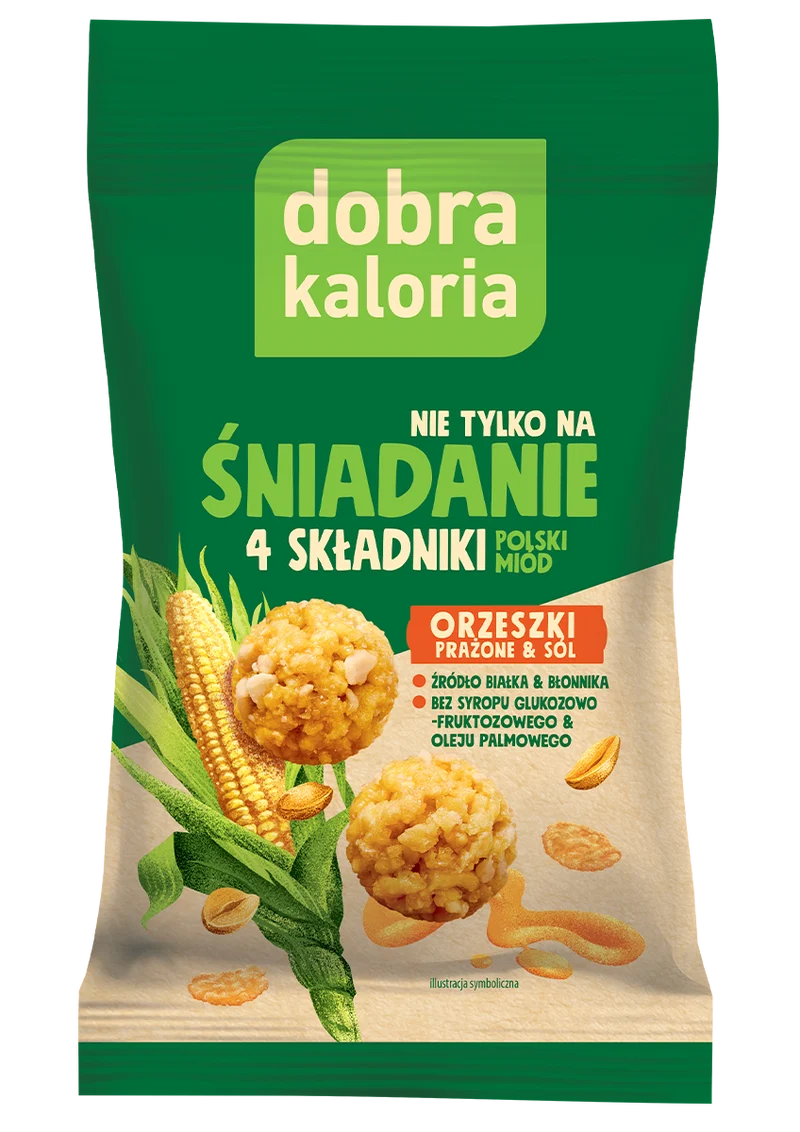 Good Calories Frühstücksbällchen Geröstete Erdnüsse & Salz 40g
