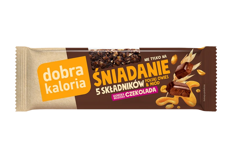 Good Calories Frühstücksriegel dunkle Schokolade Hafer 40g