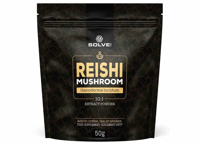 SolveLabs Reishi (Ganoderma Lucidum) 10:1 50g Pulver