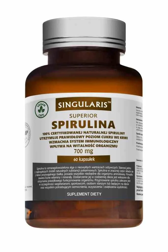 Singularis Superior Spirulina 700 mg 60 Kapseln