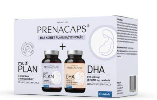 ForMeds Prenacaps MultiPlan + DHA 60+ 30 Kapseln
