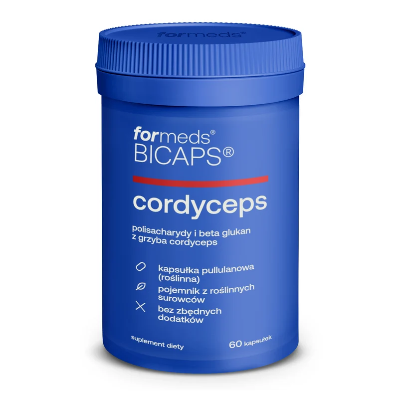 ForMeds Bicaps Cordyceps-Extrakt 1060 mg 60 Kapseln
