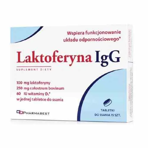 Pharmabest Lactoferrin IgG 15 Lutschtabletten