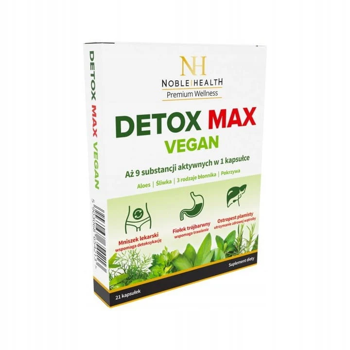 Noble Health Detox Max Vegan 21 Kapseln