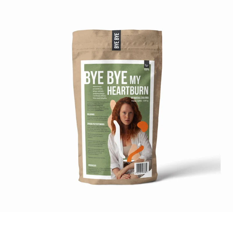 BYE BYE mein Sodbrennen Tee 100g (Sodbrennen, Reflux, Rebound)