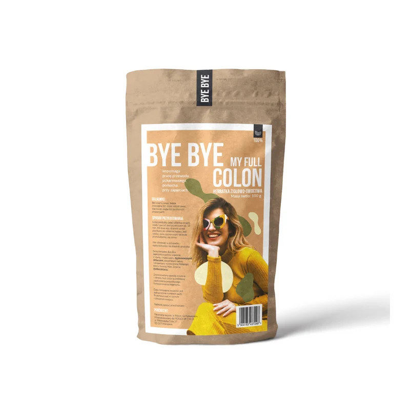 BYE BYE my full colon tea 100g (Verstopfung, Darmträgheit)
