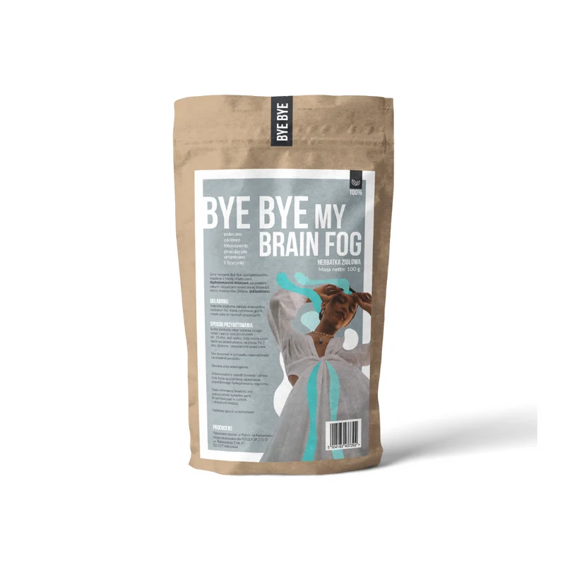 BYE BYE my brain fog tea 100g (Gedächtnis, Konzentration, Hirnnebel)