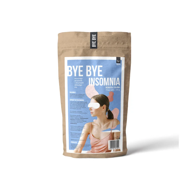 BYE BYE Schlaflosigkeitstee 100g (Schlaflosigkeit, Schlafprobleme)