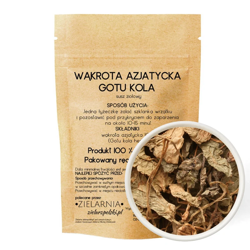 Asiatisches Traubenkraut gotu kola 50g ZIELARZPOLSKI