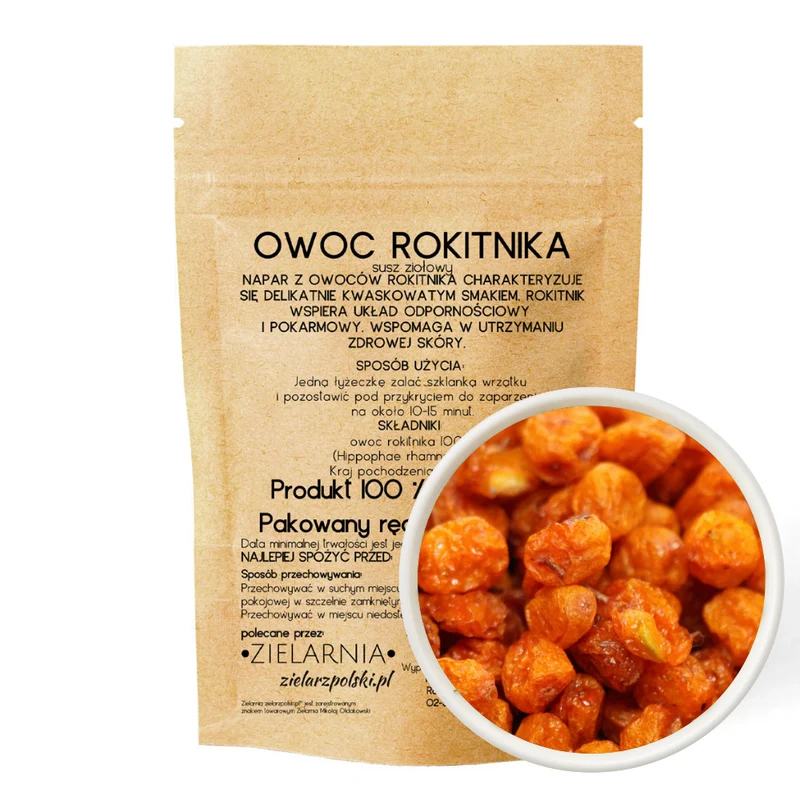 Sanddorn Frucht 50g ZIELARZPOLSKI