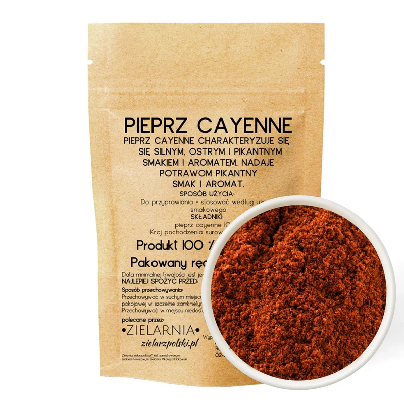 Gemahlener Cayennepfeffer 50g ZIELARZPOLSKI