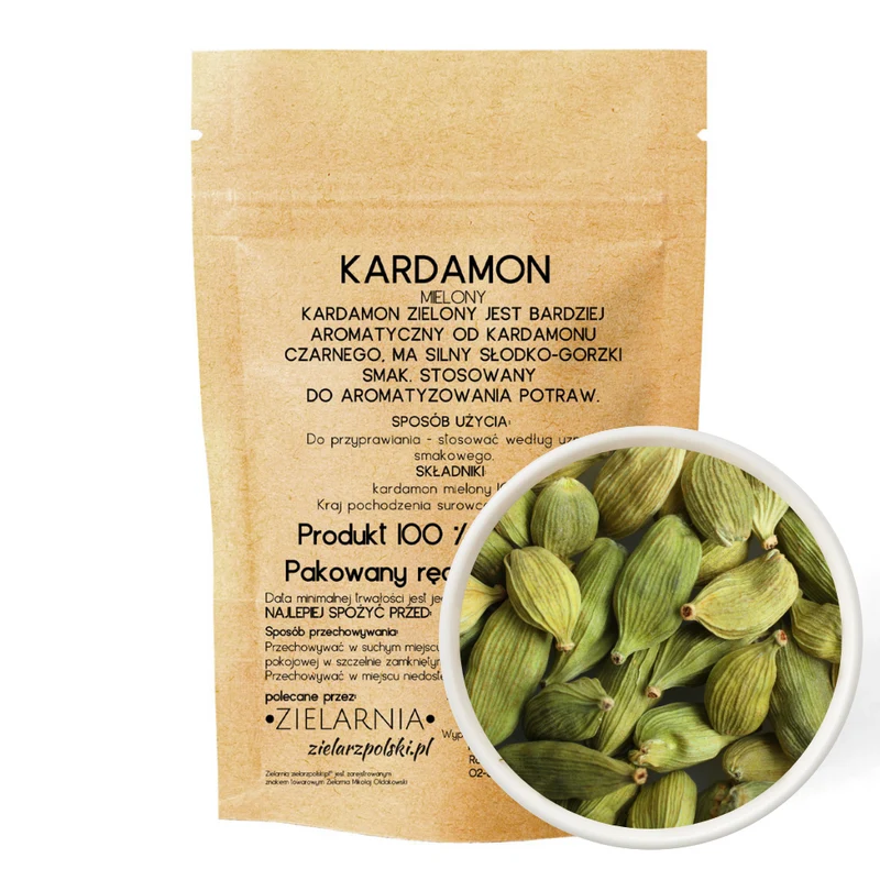 Kardamomsamen 50g POLISH HERBARY