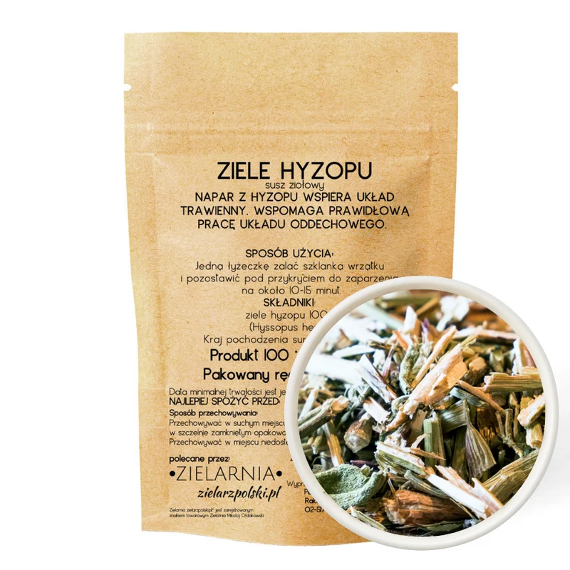 Ysop-Kraut 50g ZIELARZPOLSKI