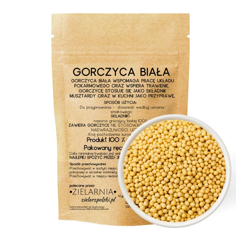 Weiße Senfsaat 50g ZIELARZPOLSKI