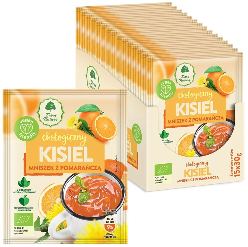 Glutenfreie Quinoa mit Orange BIO 30 g - DARY NATURY