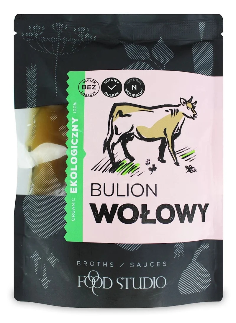 BIO 350 ml GLUTENFREIE RINDFLEISCHBULION - FOOD STUDIO