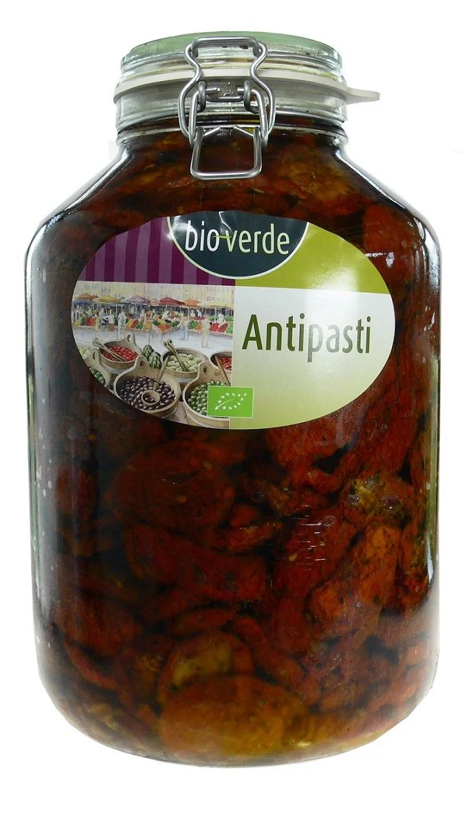Sonnengetrocknete Tomaten in Öl BIO 4,75 kg (Glas) - BIO VERDE