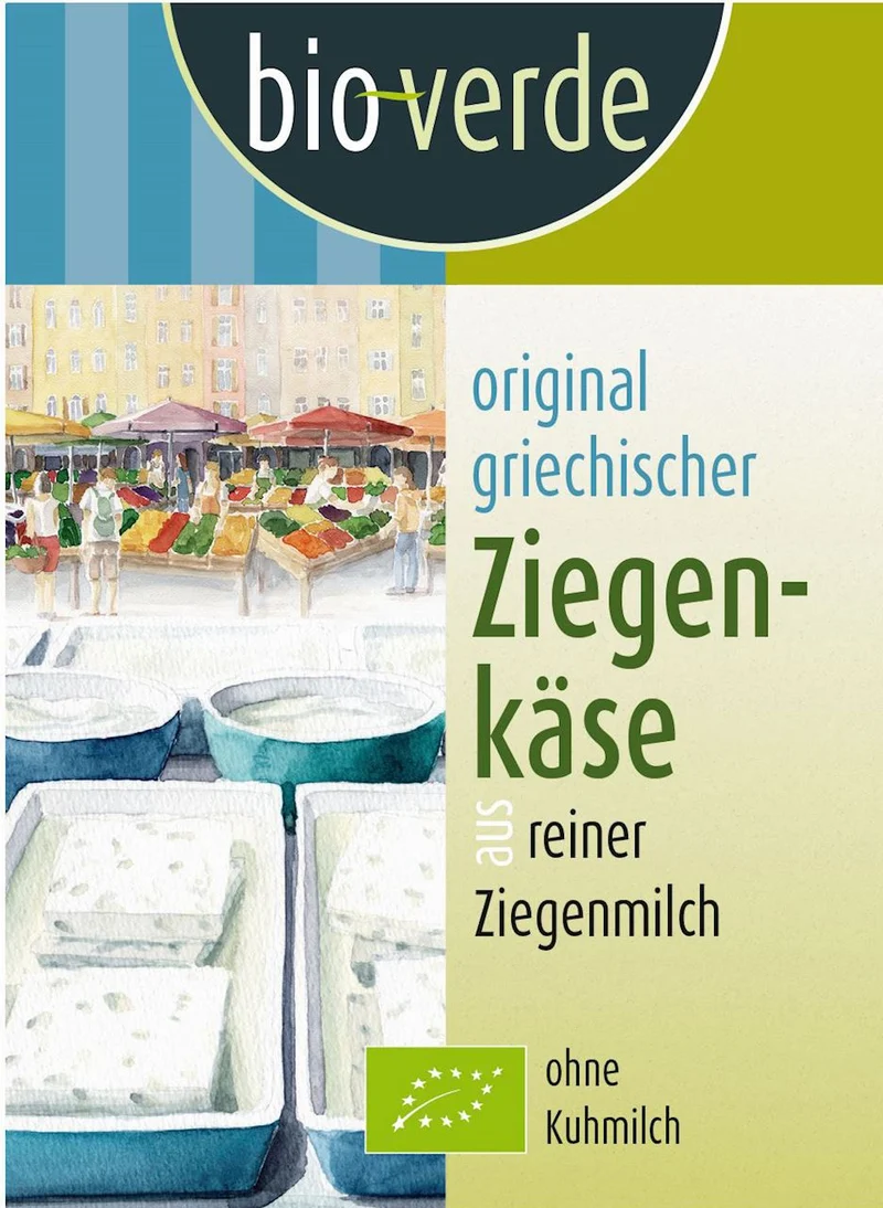GRIECHISCHER ZIEGENKÄSE BIO 150 g - BIO VERDE