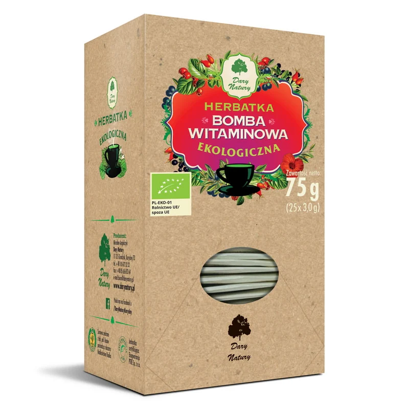 Vitaminbombe fix Tee BIO 25*3g DARY NATURY