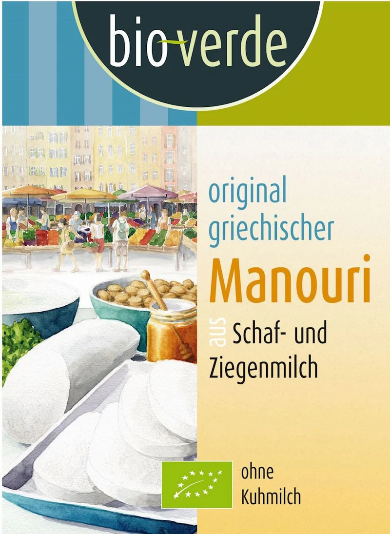 MANOURI Käse BIO 150 g - BIO VERDE