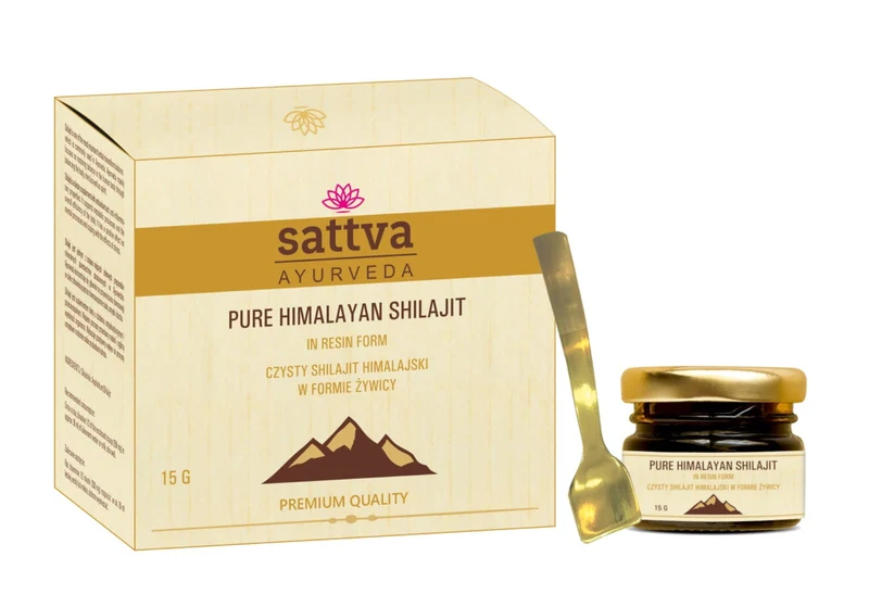 Nahrungsergänzungsmittel HIMALAYSI SHILAJIT in Form von Harz 15 g - SATTVA
