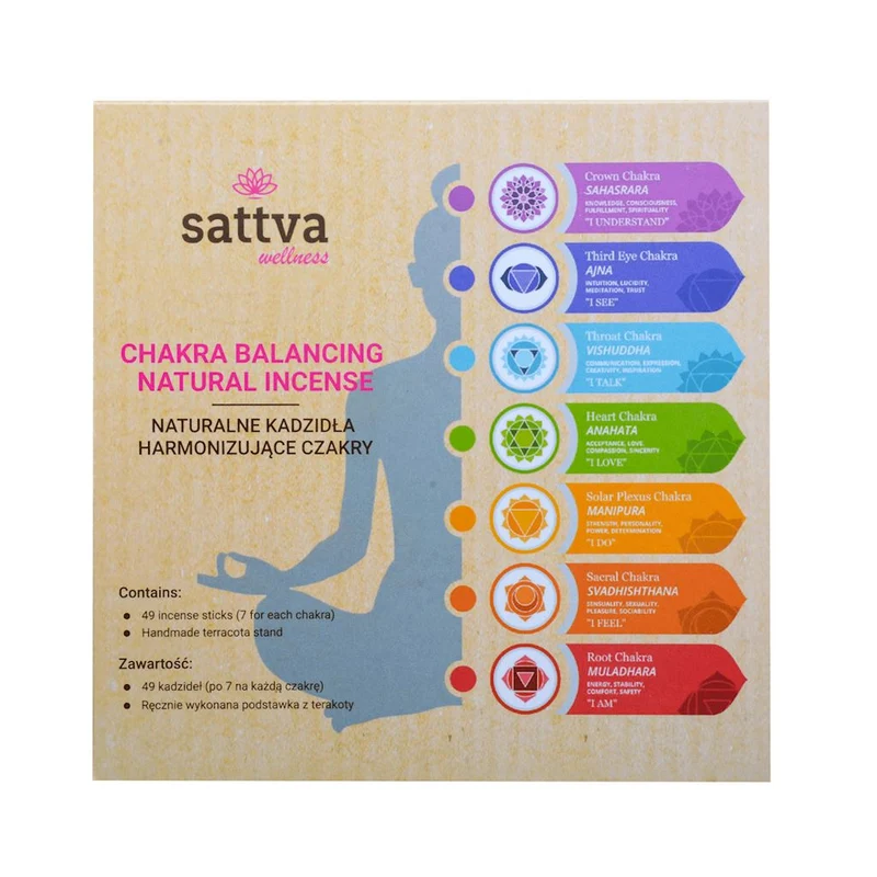 INDIANISCHE CHAKRA-HARMONISIERUNGSBÄNDER (49 Stück) - SATTVA
