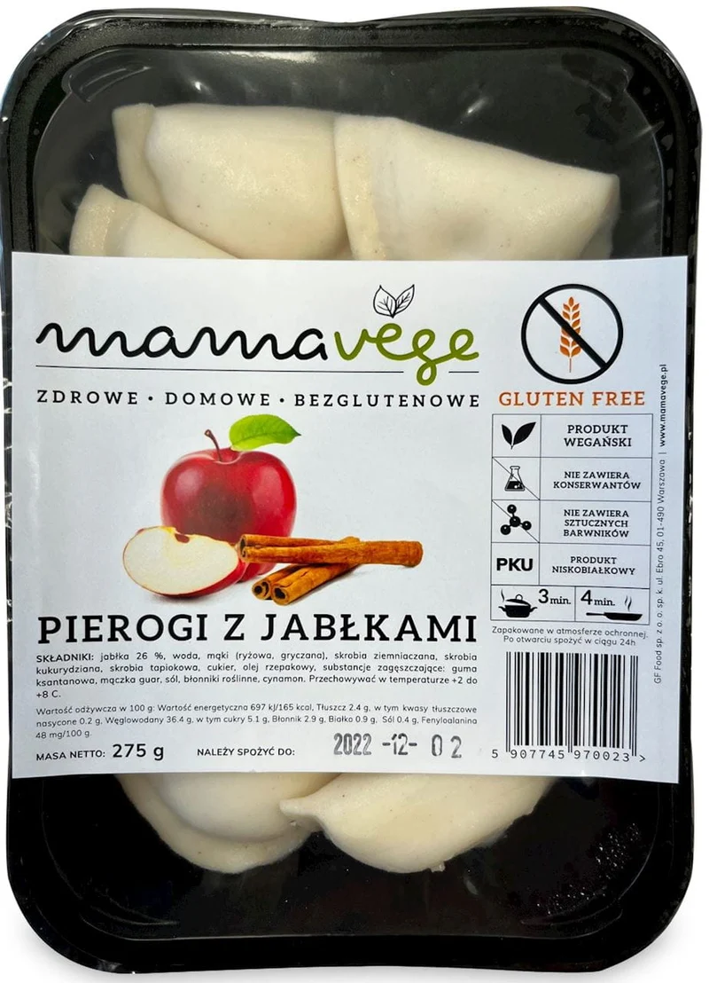 Glutenfreie Apfelknödel 275 g - MAMA VEGE