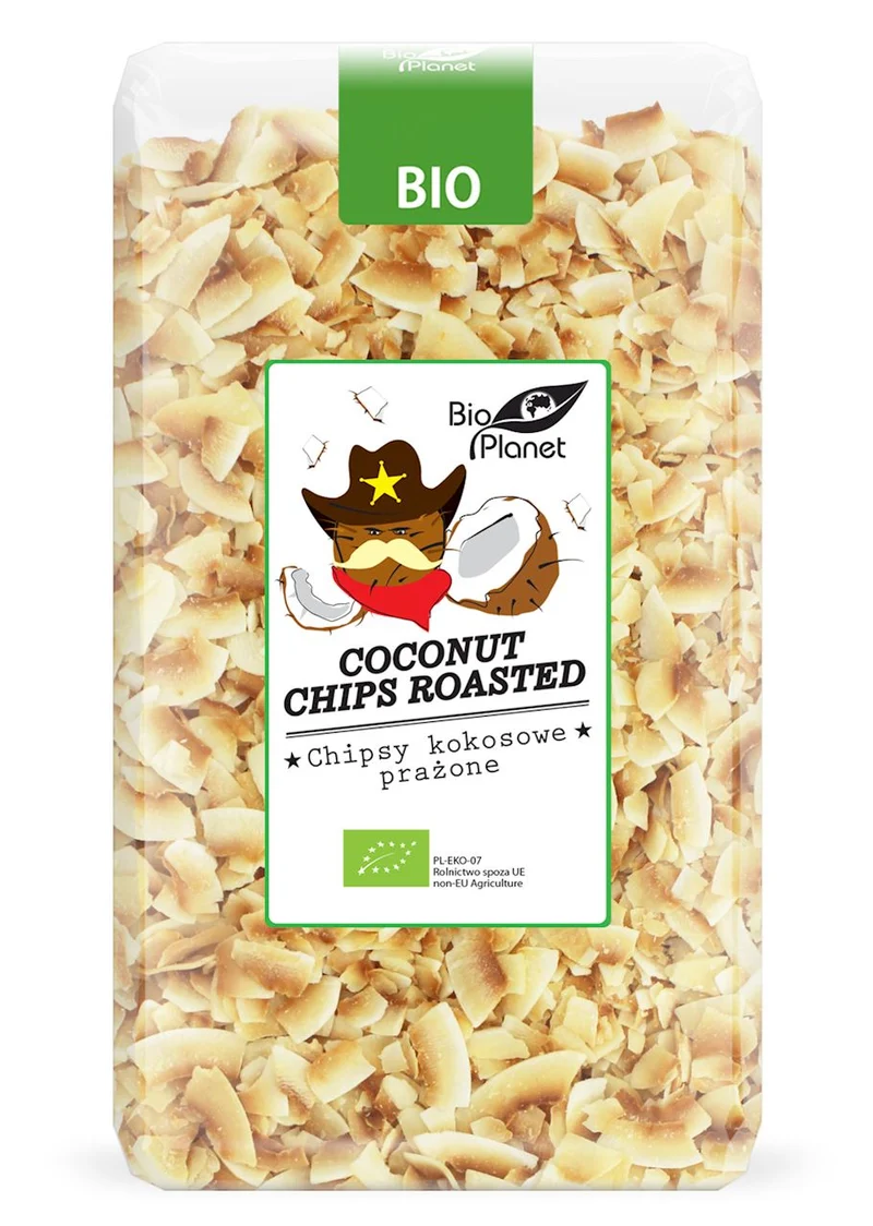 Geröstete Kokosnuss-Chips BIO 400 g - BIO PLANET