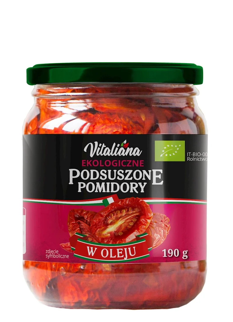 VERDÄCHTIGTE TOMATEN IN ÖL BIO 190 g - VITALIANA