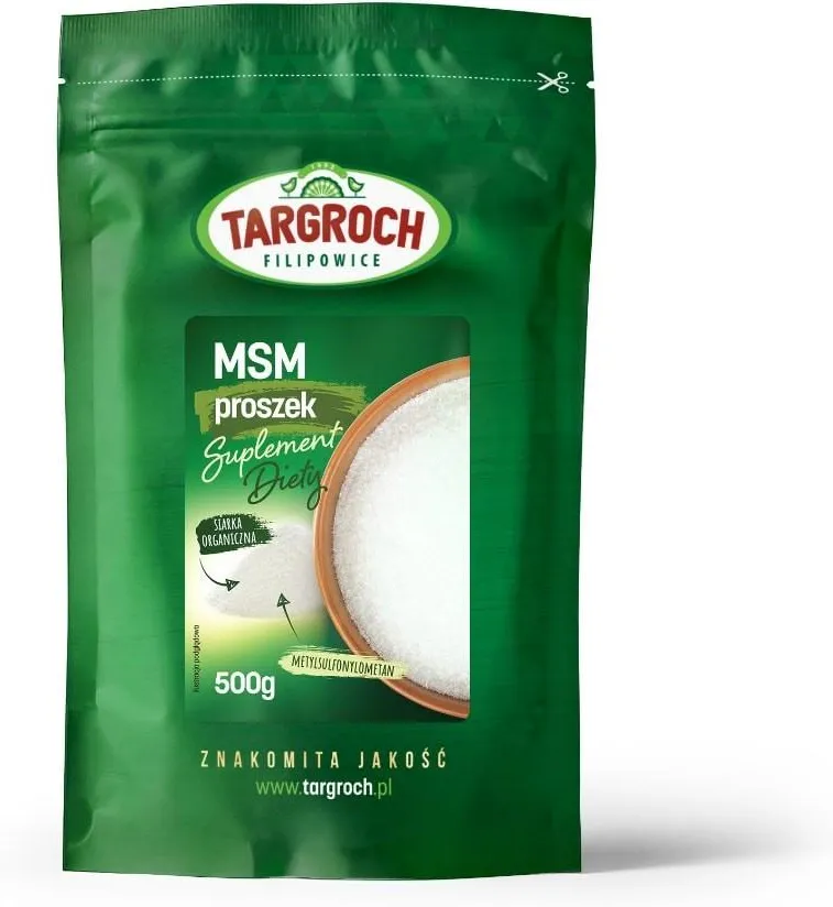 MSM Bio-Schwefel - Nahrungsergänzungsmittel - 500 g Targroch