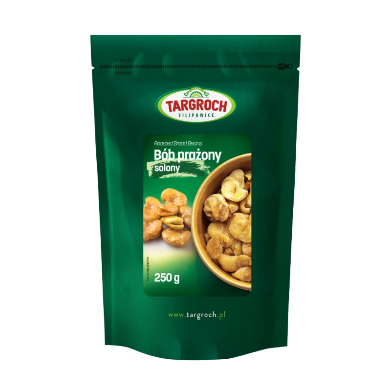 Geröstete Saubohnen - gesalzen - 250 g Targroch