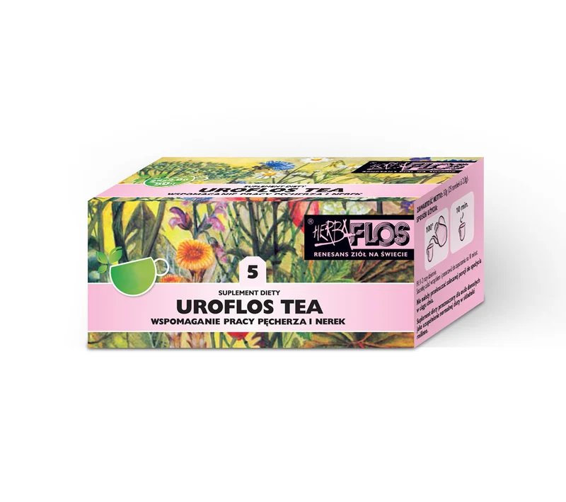 5 Uroflos TEA fix 20x2g - Blase, Nieren HERBA-FLOS