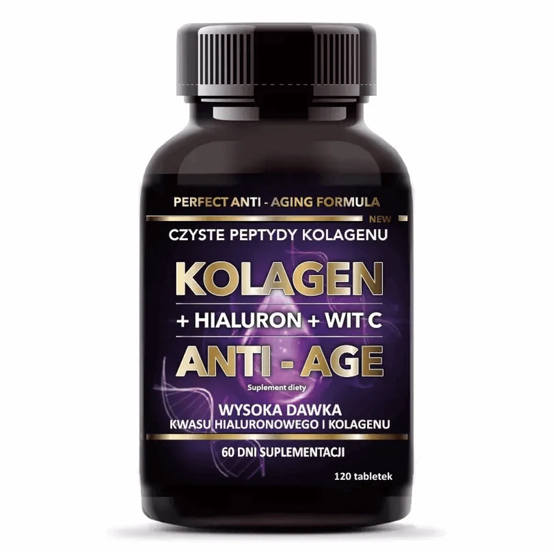 Intenson Anti-Age Kollagen + Hyaluronsäure + Vitamin C 120 Tabletten