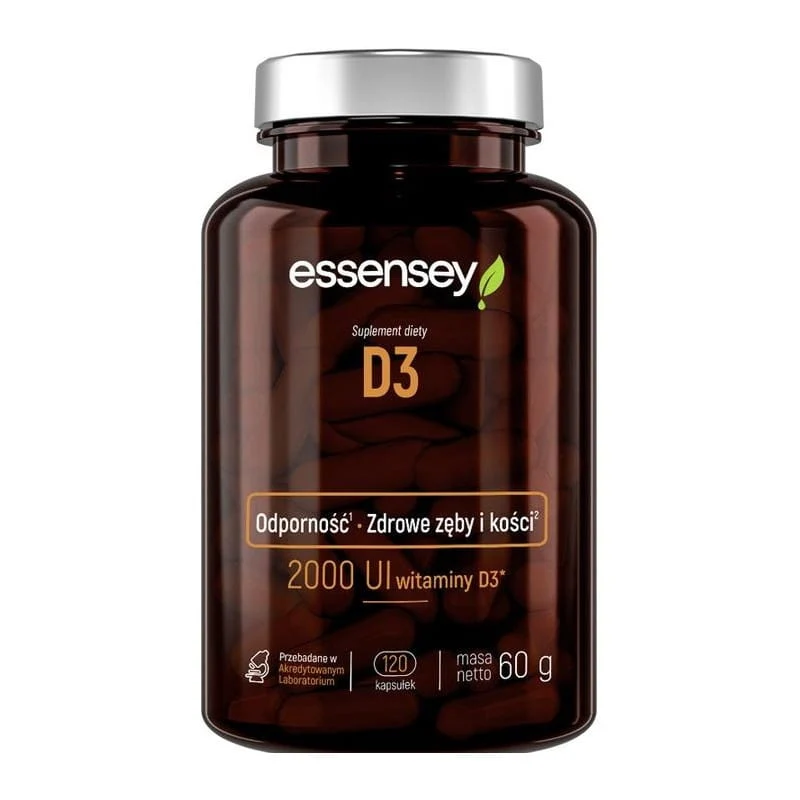 Essensey Vitamin D3 120 Kapseln