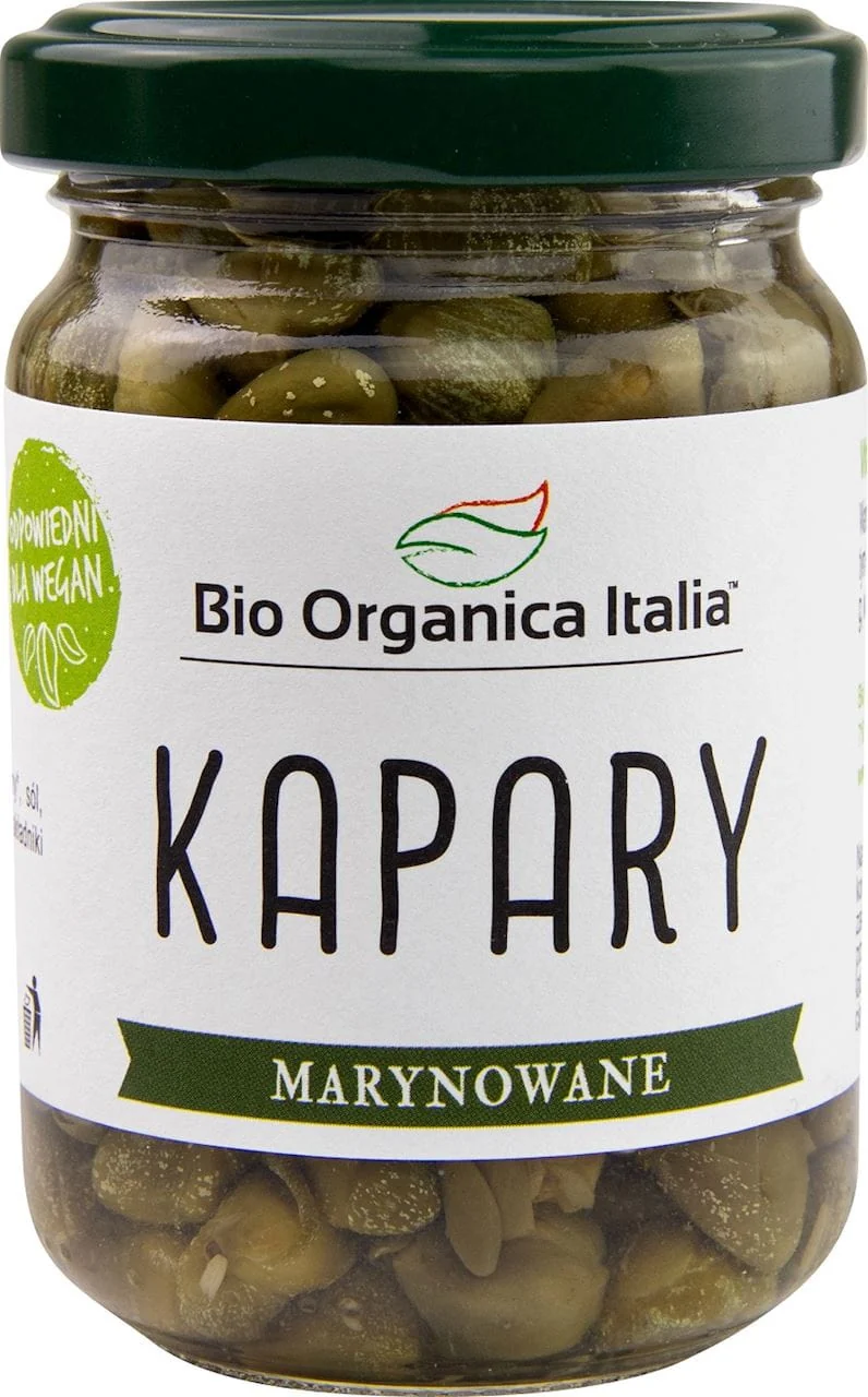 MARINIERTE KAPERN BIO 140 g (90 g) (Glas) - BIO ORGANICA ITALIA