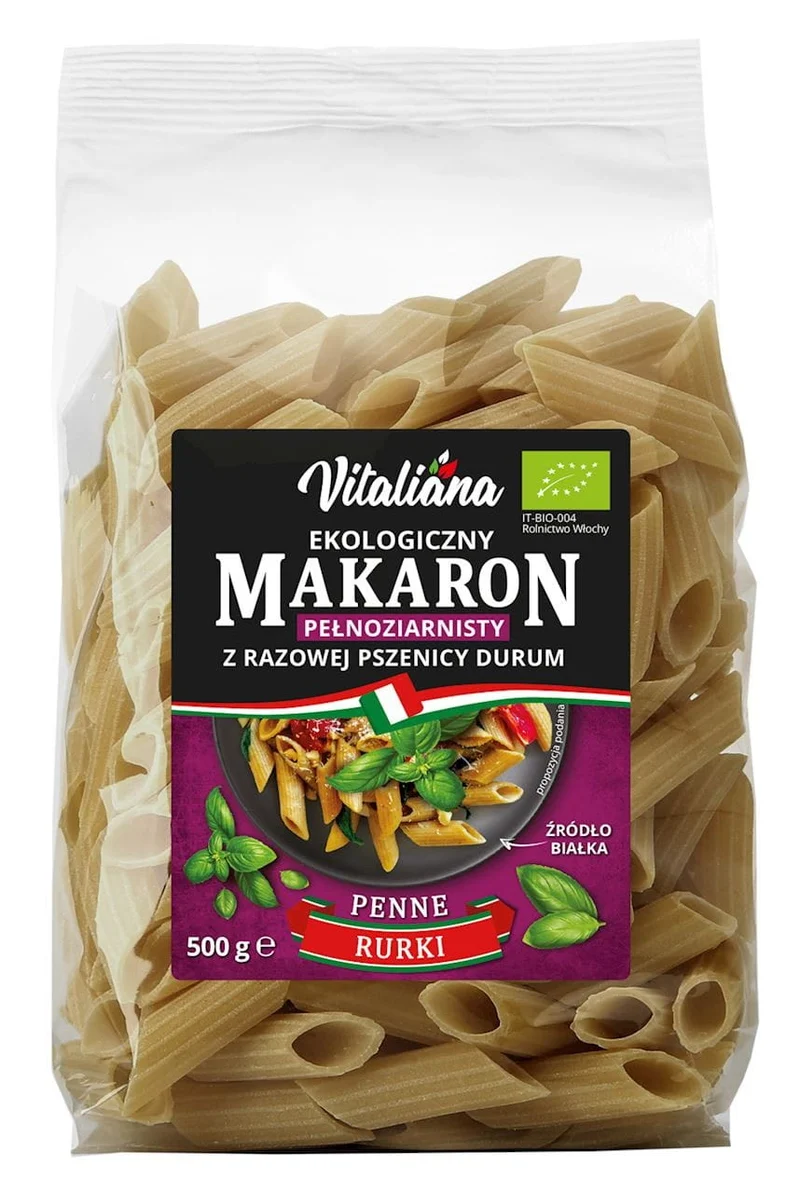 PENNE MAKARON (REIS DURUM WEIZEN) BIO 500 g - VITALIANA