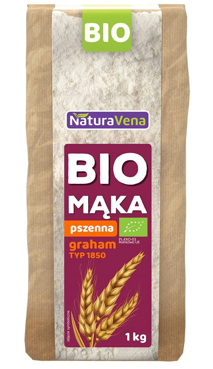 GRAHAM WEIZENmehl GRAHAM TYP 1850 BIO 1 kg - NATURAVENA
