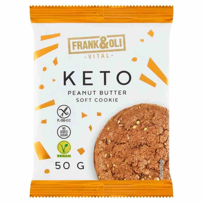 Frank&Oli Keto Keks Erdnussbutter 50g