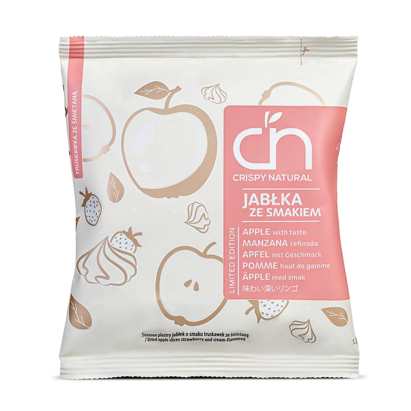 Crispy Natural Apple Sommerduft Apfel-Erdbeer-Sahne 18g