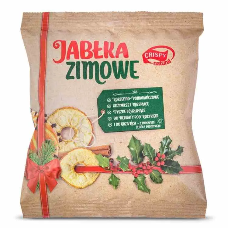 Crispy Natural Winter getrocknete Apfelscheiben 18g
