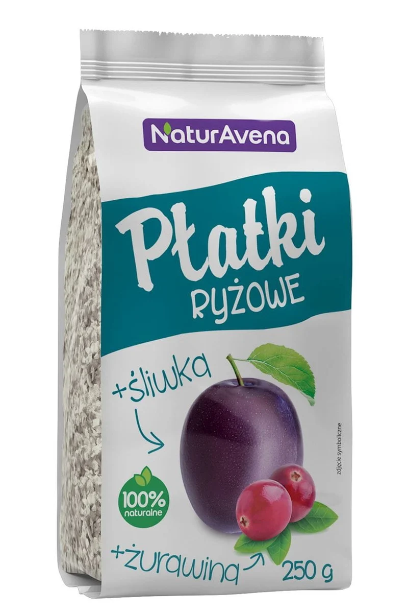 REISPLATTEN MIT SURRENBEERE UND PFLAUMEN 250 g - NATURAVENA