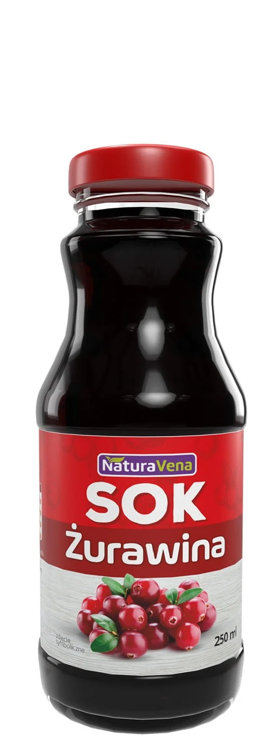 Cranberry-Saft 100% 250 ml - NATURAVENA