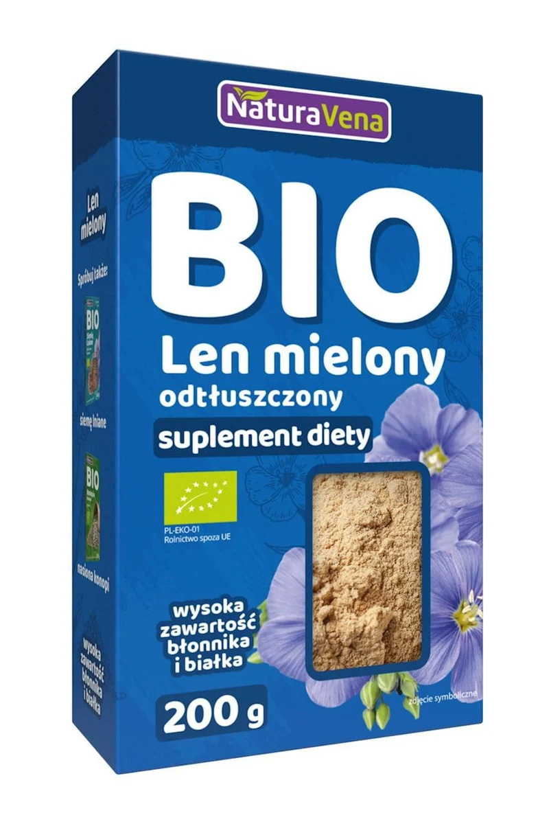 Gemahlener Flachs BIO 200 g - NATURAVENA