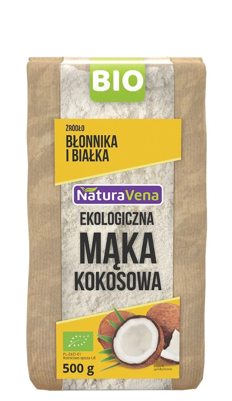 Kokosnussmehl BIO 500 g - NATURAVENA