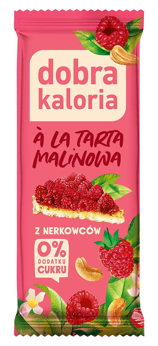 GOOD CALORY Cashew-Riegel a'la Himbeer-Torte 35g KUBARA